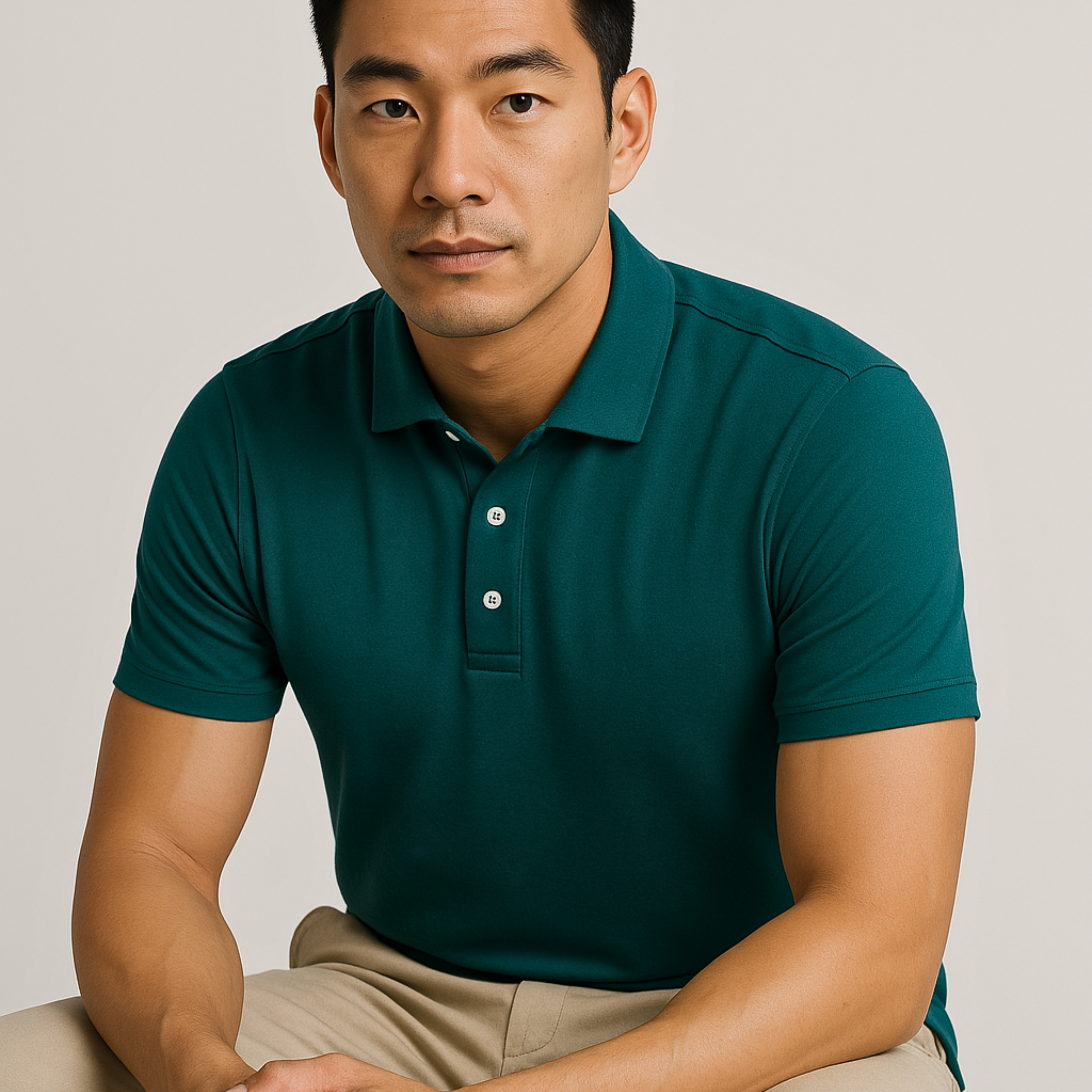 Peached ProFlex™ Polo | Cutaway
