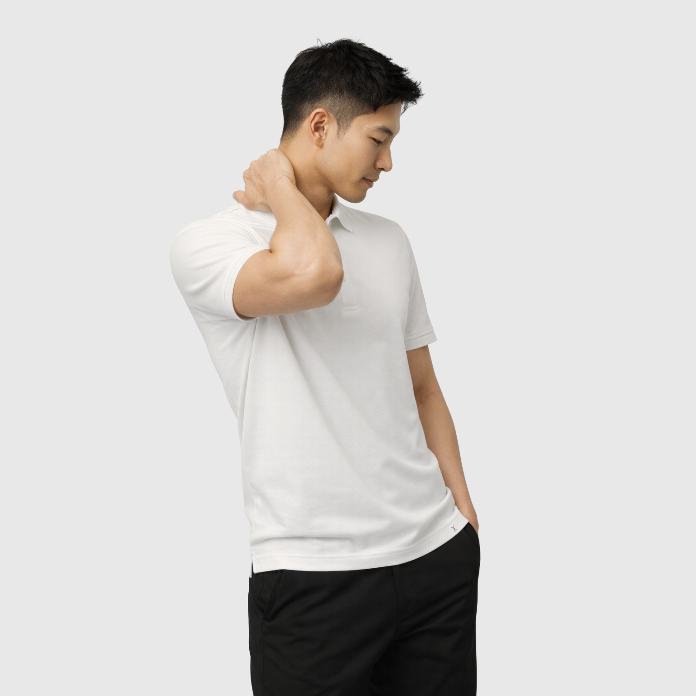 ModalAir™ Pique Polo | Ribbed Collar