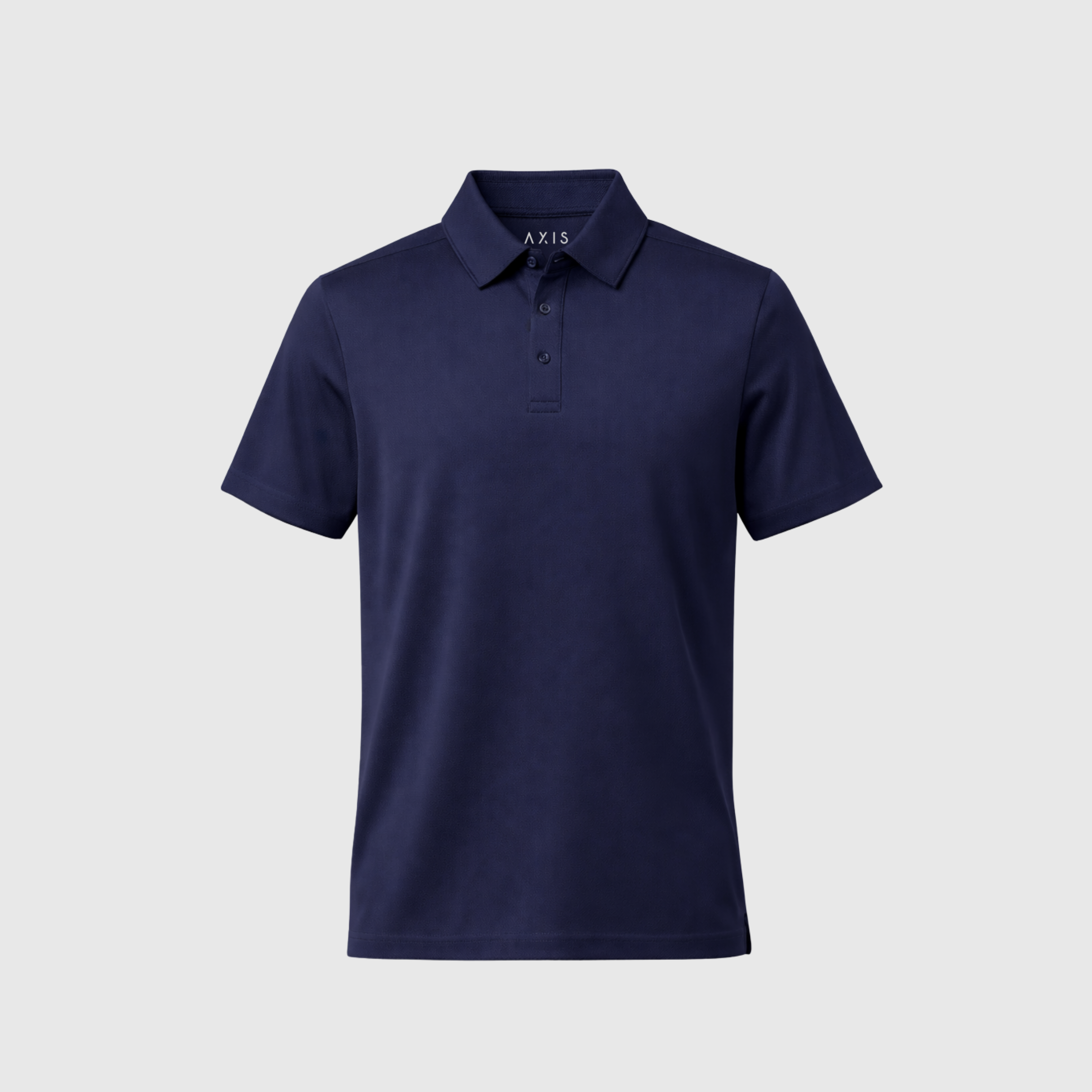 Navy Blue Performance Polo – AXIS