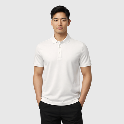 ModalAir™ Pique Polo | Ribbed Collar